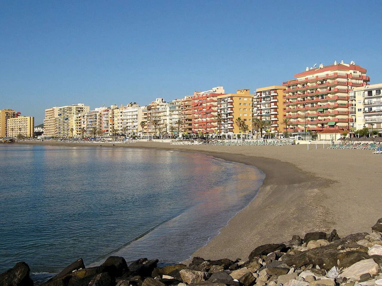 De boulevard van Fuengirola